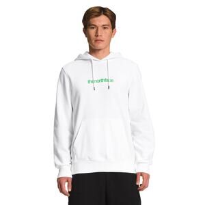 NWT THE NORTH FACE Men's Graphic Injection Hoodie, TNF White/Chlrplgn, XXL